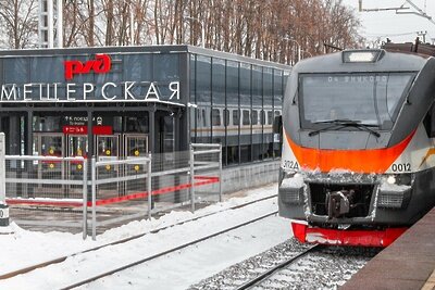    Станция Мещерская будущего МЦД-4 ©М. Мишина Пресс-служба мэра и правительства Москвы