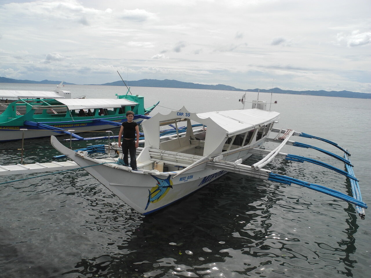 Банка - лодка для дайвинга!