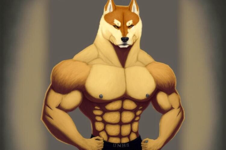 Swole Doge vs. Cheems Transparent Template Swole Doge vs. Cheems Meme template, 