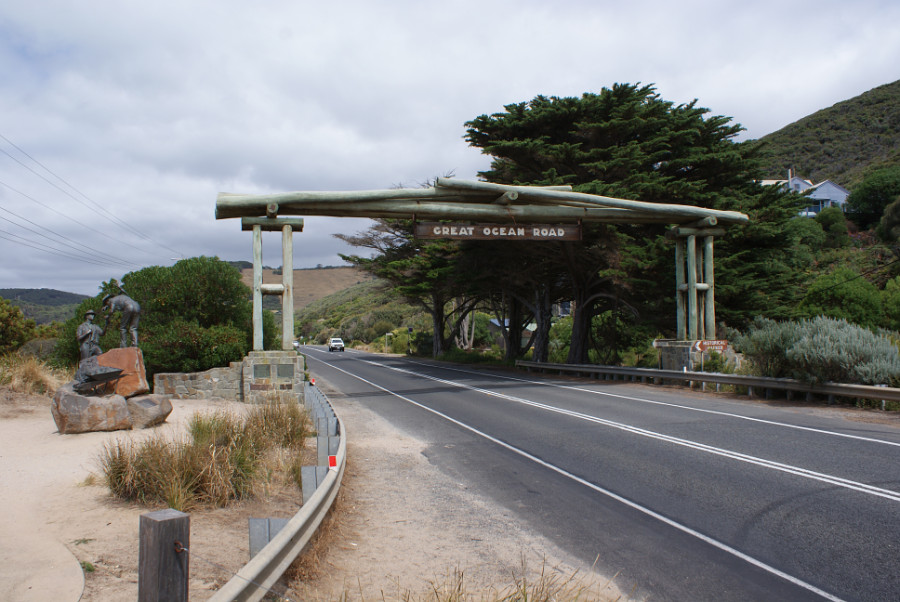 Австралийская Great Ocean Road