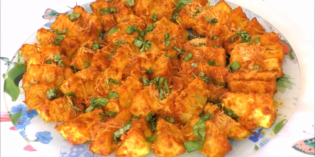 Кабачки по-деревенски.