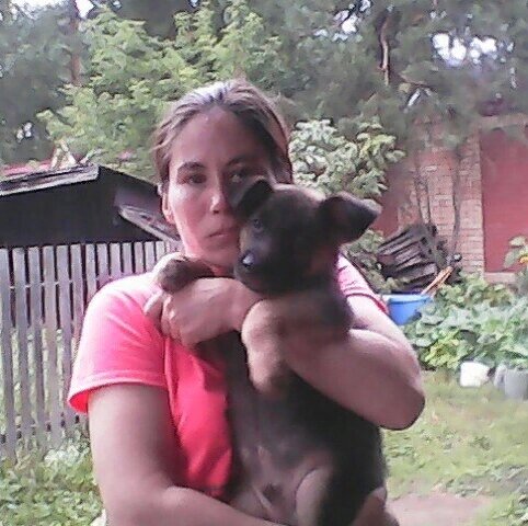 Мадам которая привязала собаку взяв на авито когда отдавали в добрые руки.