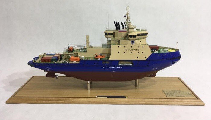 Модель ледокола пр.23620