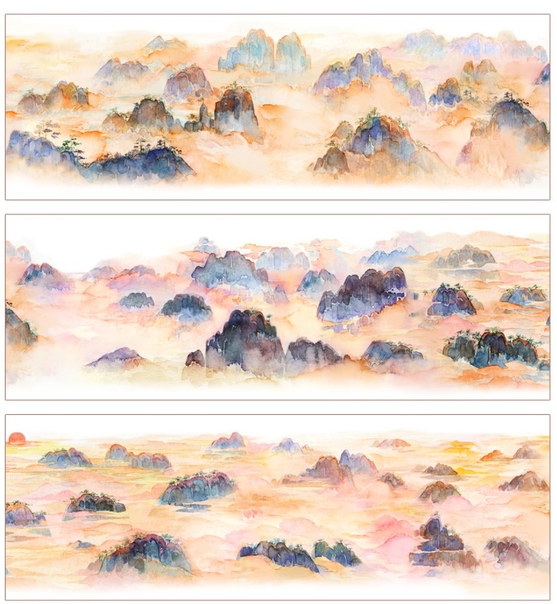 Акварельные пейзажи