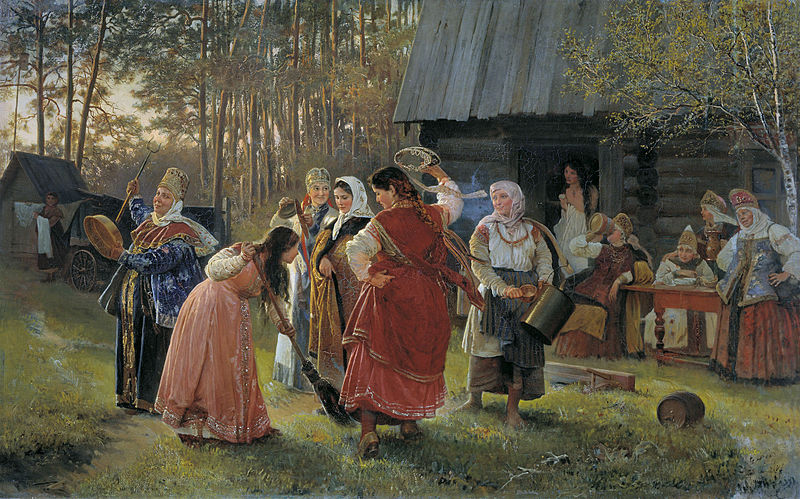 Корзухин Алексей Иванович, «Девичник» (1889)/wikipedia.org