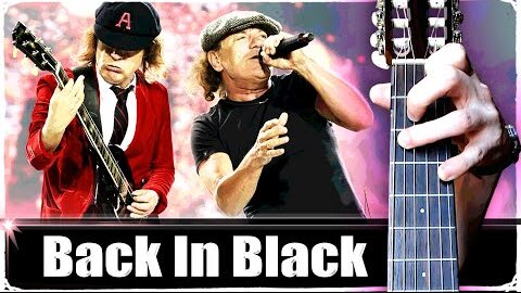 AC/DC - Back In Black на Гитаре + РАЗБОР