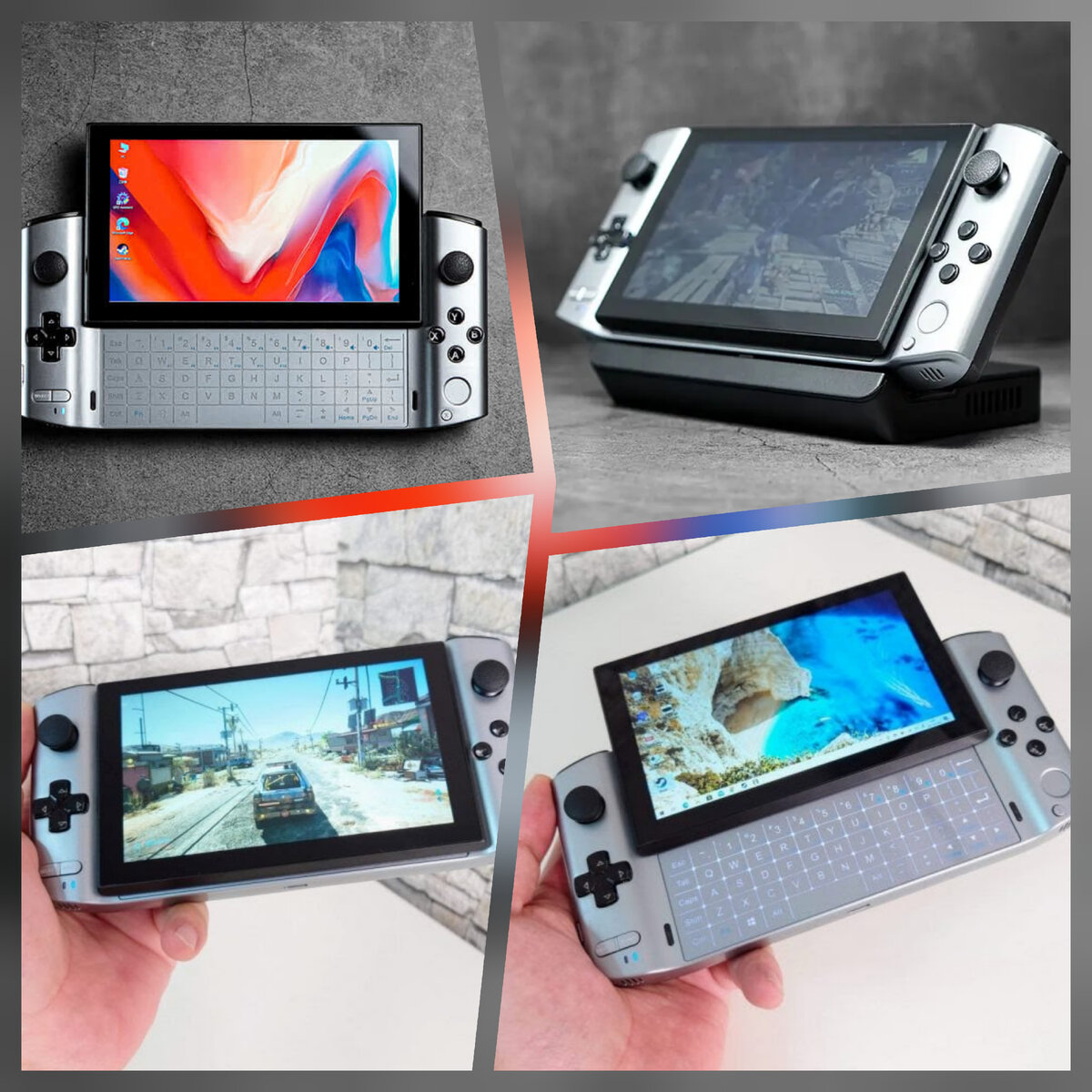 В разработке дизайна и форм-фактора WIN 3 2021 г. компания GPD учла пожелания пользователей - сделать устройство, которое будет удобно держать в руках.