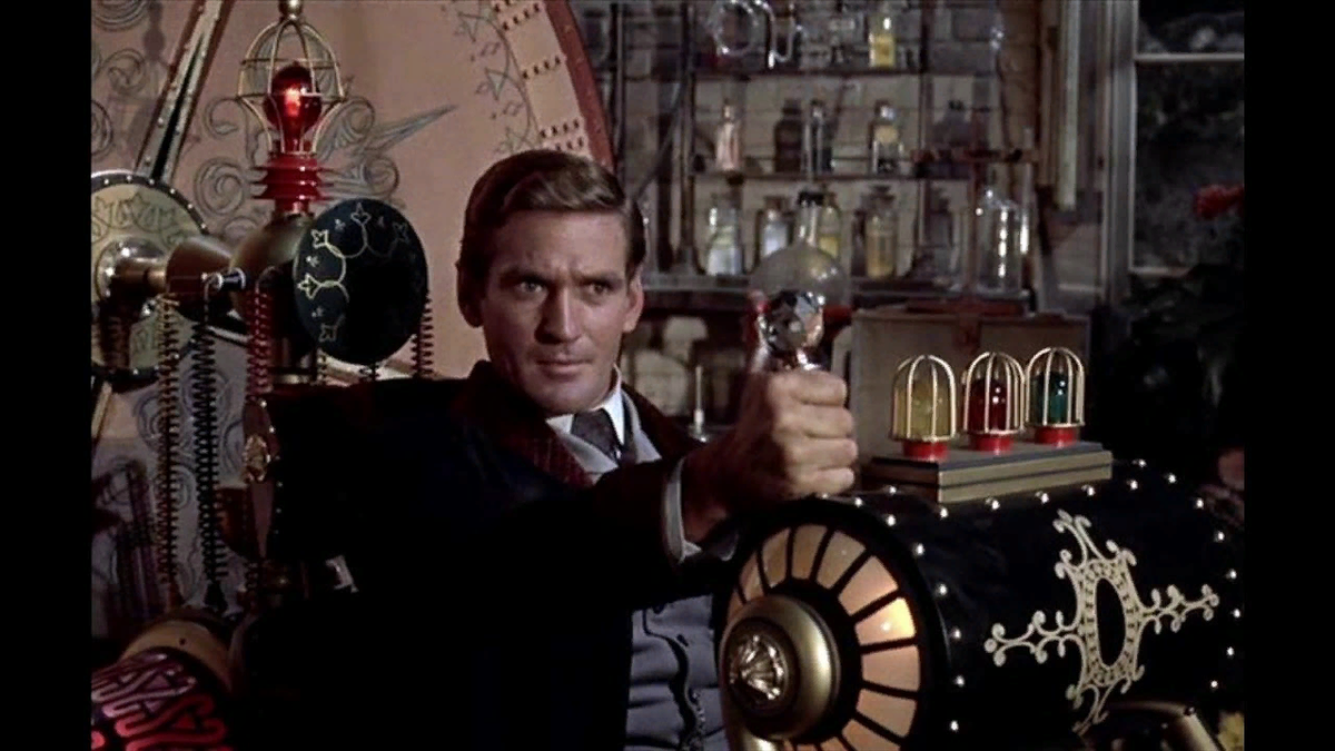 Фото из фильма "Машина времени" , Джорджа Пала (1960 год , США)