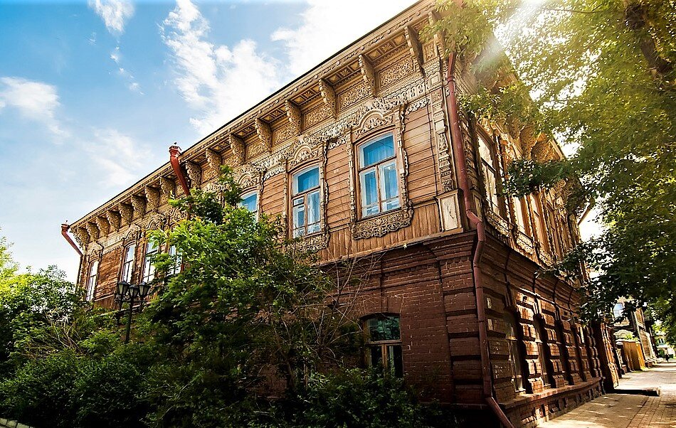 На этом фото - город Иркутск