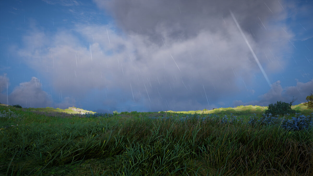 Почти заставка Windows XP. Авторский скриншот.