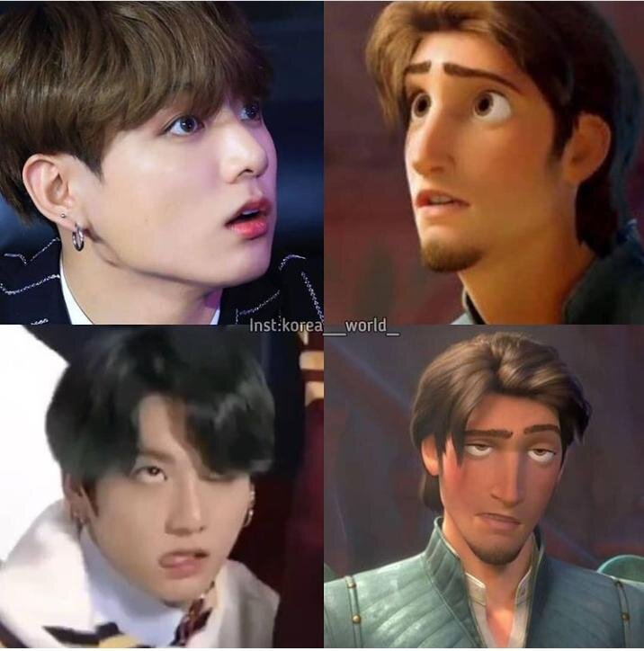 BTS. Jungkook as Disney character