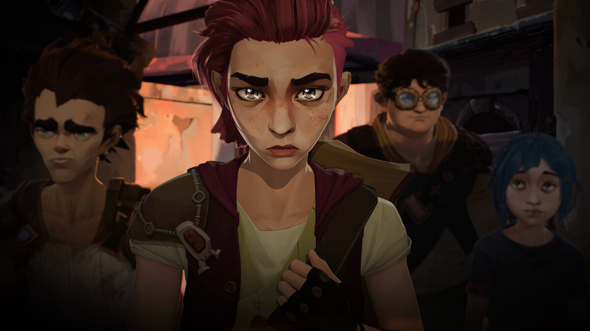 Кадр из сериала. Слева направо: Майло, Вай, Клаггор, Паудер.