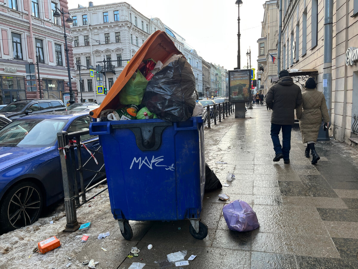 Мусор в венеции