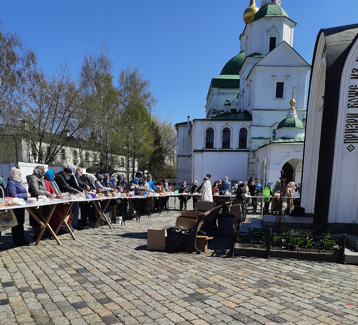 Прошлогодняя Пасха. Данилов монастырь