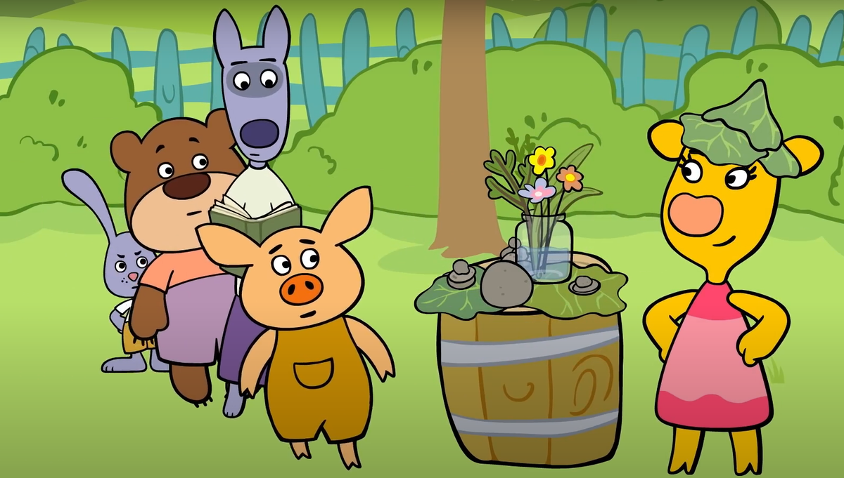 Скриншот из мультфильма "Оранжевая корова", 55-я серия. В конце статьи отрывок из этой серии понадобится нам для самопроверки.  