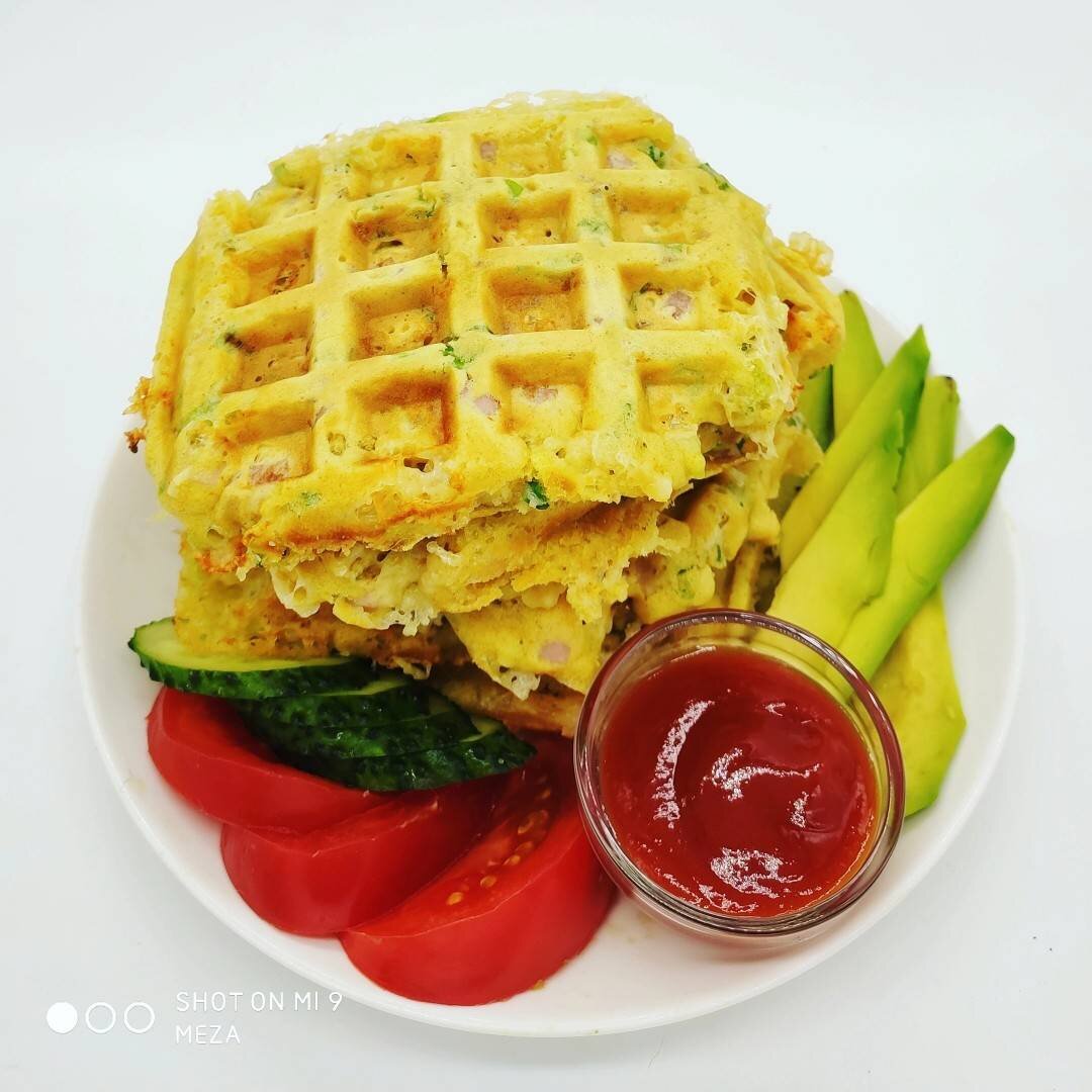 Вафли из кукурузной муки