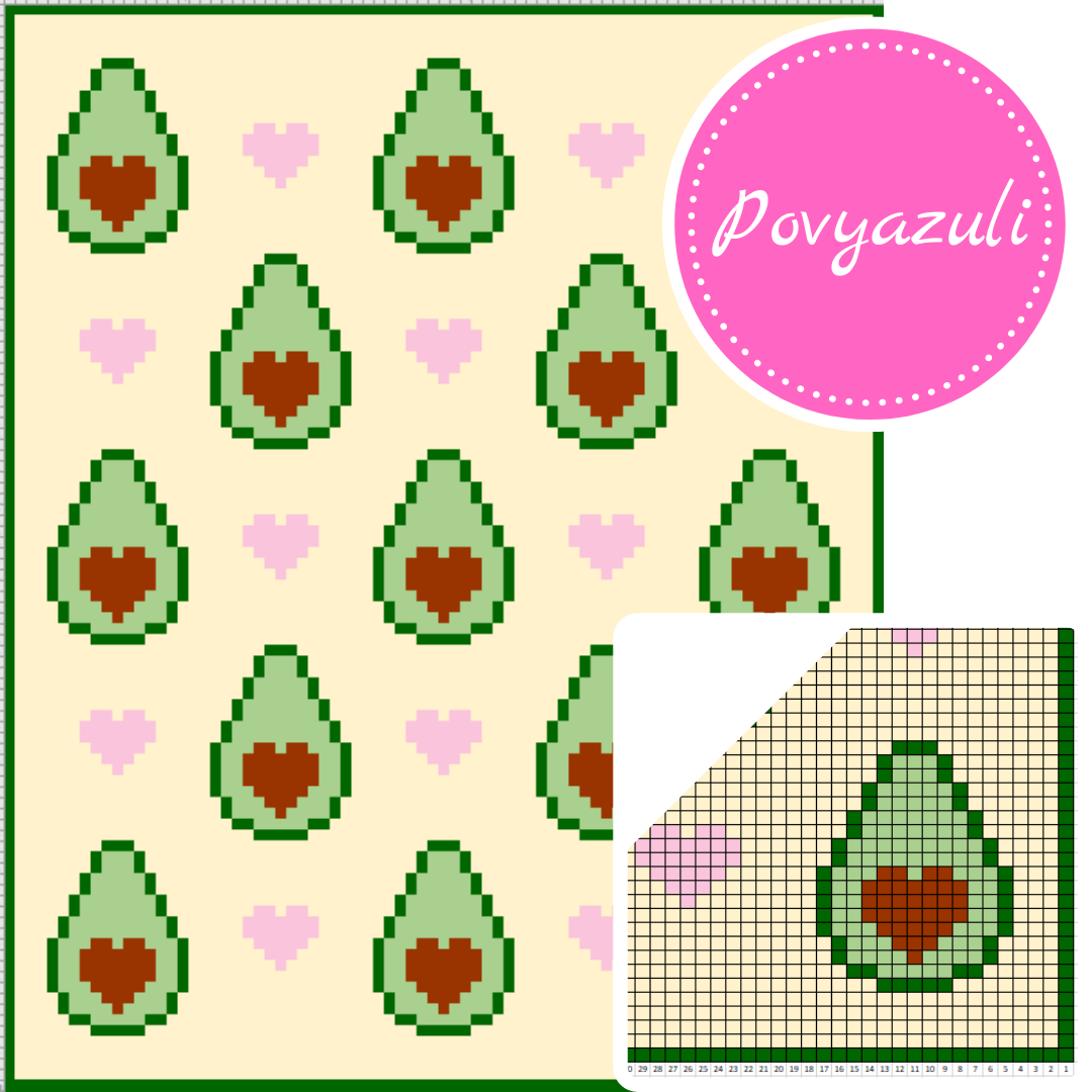 Авокадо схема