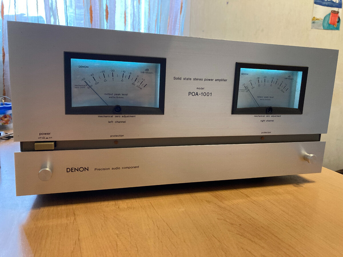 Оконечный усилитель из середины 70-х: Denon POA-1001 | Prophetmaster Audio  | Дзен