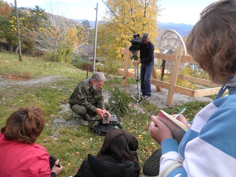 Люди в Алтайском заповеднике