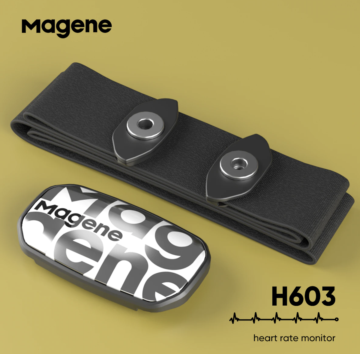 Купить Монитор сердечного ритма Magene H603, белый - цена, описание в каталоге С