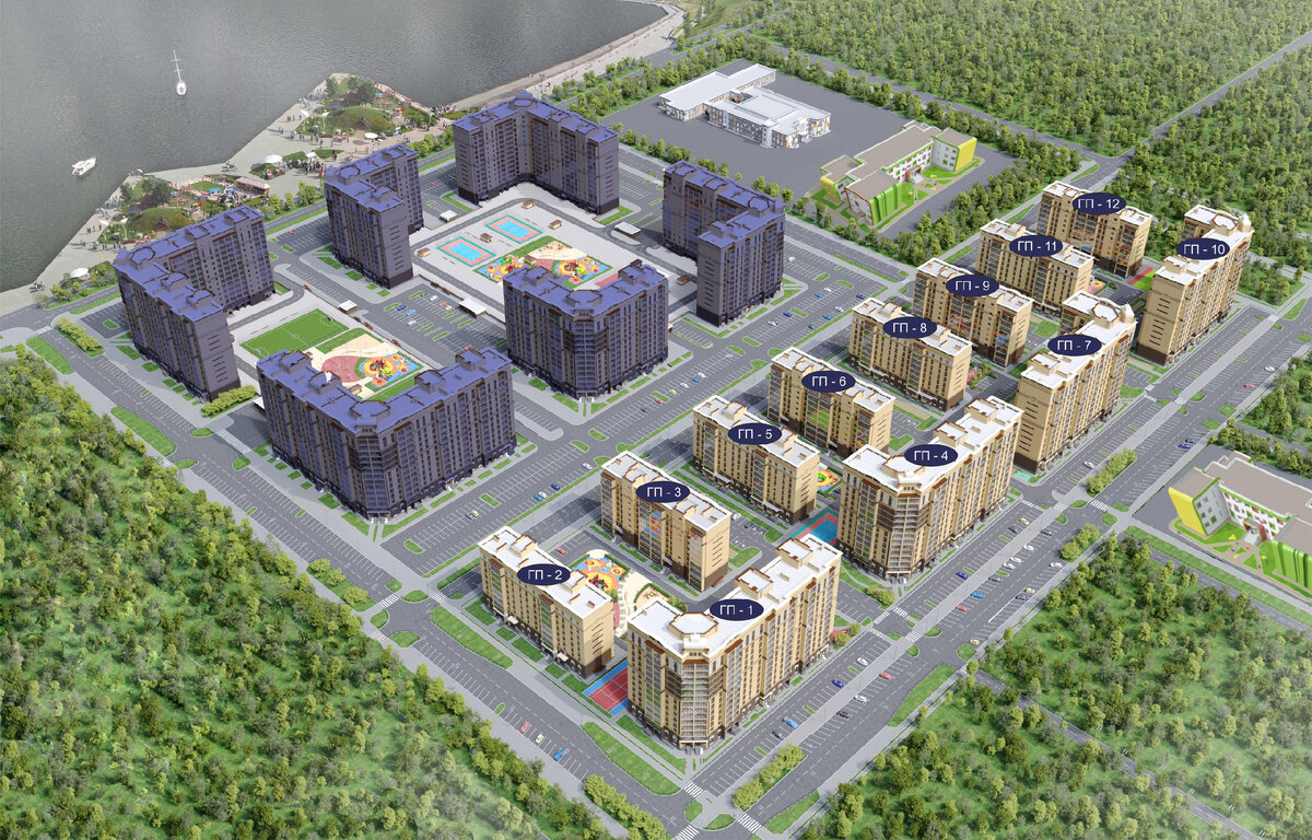 9 из 12 домов будут сданы в 2022 году 