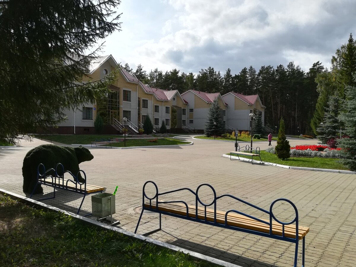 Территория санатория "Чебаркульский".  Фото: yandex.ru/maps Markus Aurelius