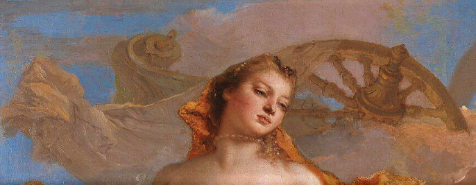 Джованни Баттиста Тьеполо, «Аллегория с Венерой и временем», около 1754-1758, фрагмент