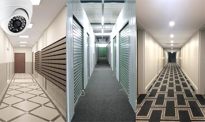 Corridor mode camera cctv