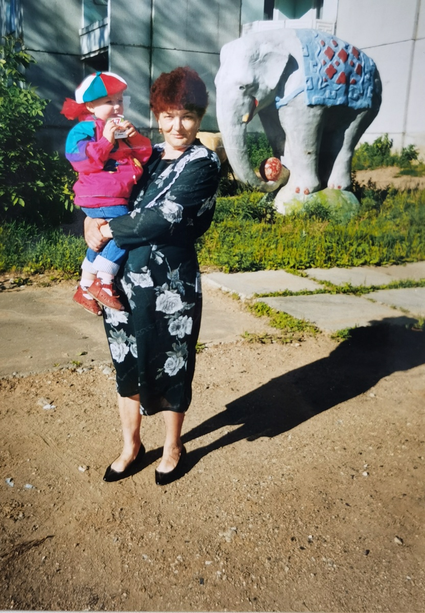 Моя чудесная бабулечка