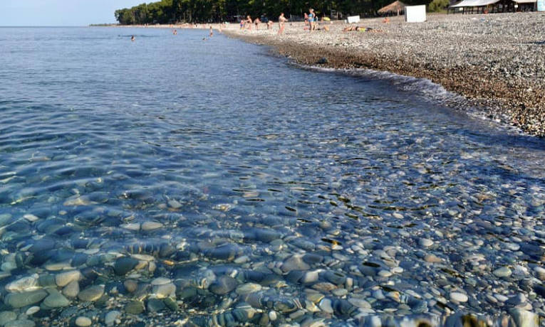 Пляж под Пицундой