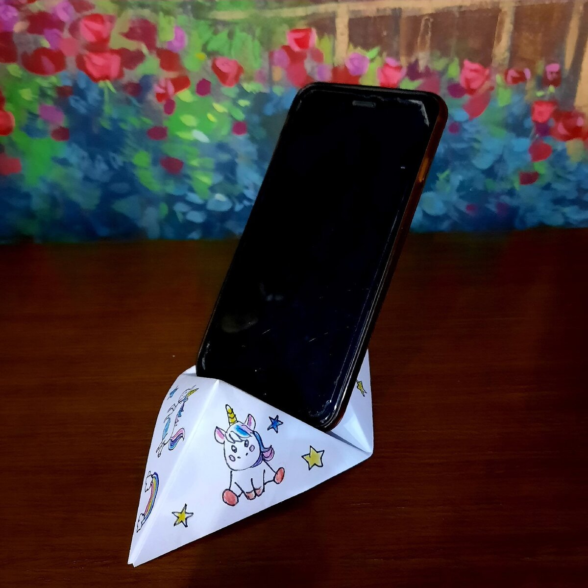 ORIGAMI - PHONE CASE made of a4 paper