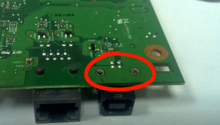 Фото 40. Опускаем блок сканера