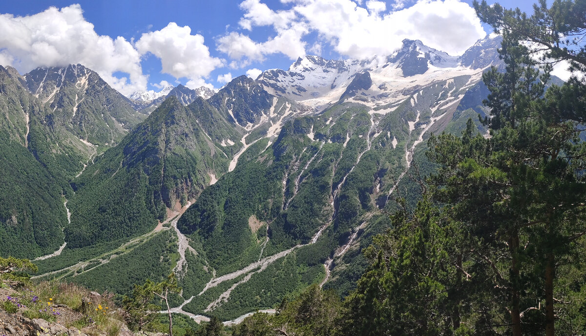 Водопад "Три сестры", Северная Осетия