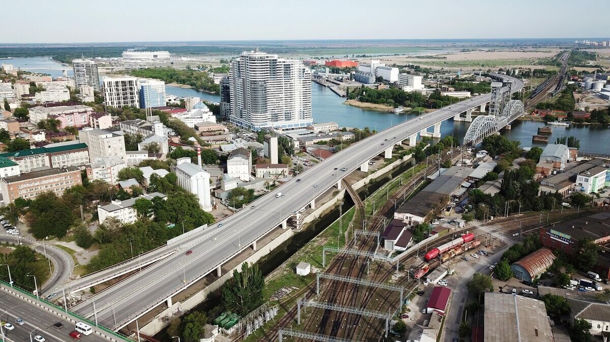    Темерницкий мост в Ростове-на-Дону© Сергей Пивоваров