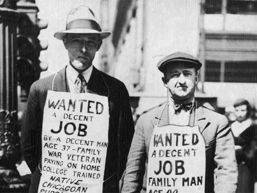 Великая депрессия в США в 30-е годы XX века