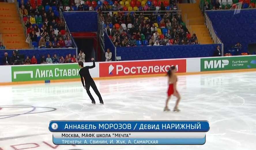 Аннабель Морозов/Дэвид Нарижный - 39,56 техника. 81,9