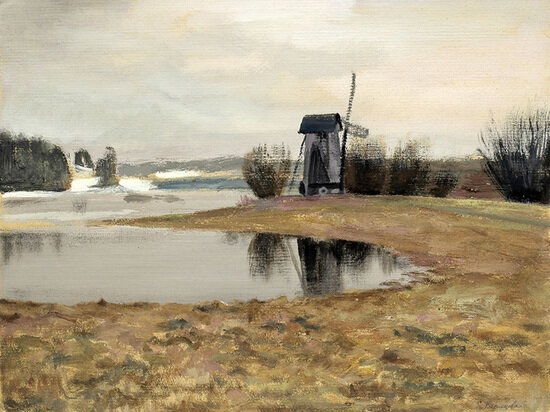     Елизавета Васнецова. Мельница (2012). Из собрания музея-заповедника «Михайловское»