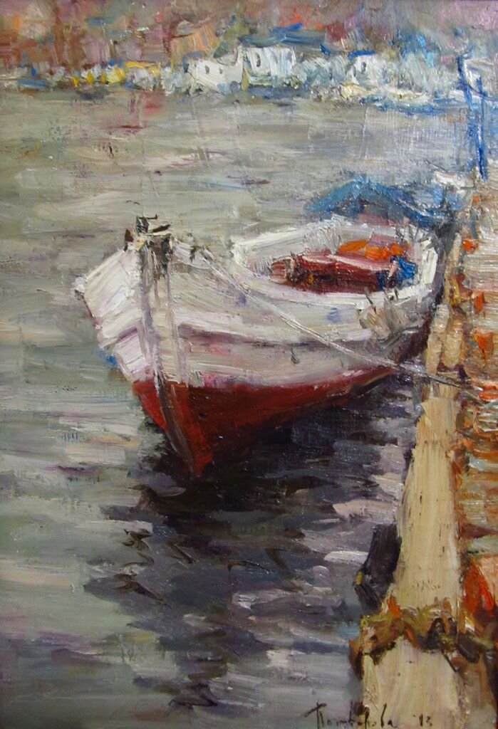 Пример станковой живописи. 