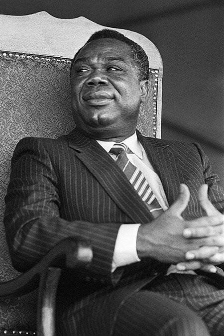 первый президент независимой ЦАР Давид Дако