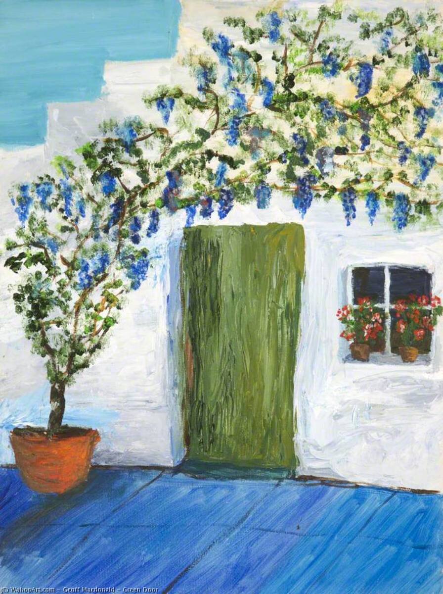 Дж.Макдональд. Зеленая дверь