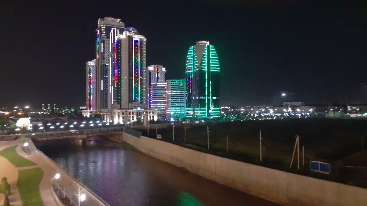 Грозный фото города 2024 Старый и новый Грозный Чечня и Мир Дзен