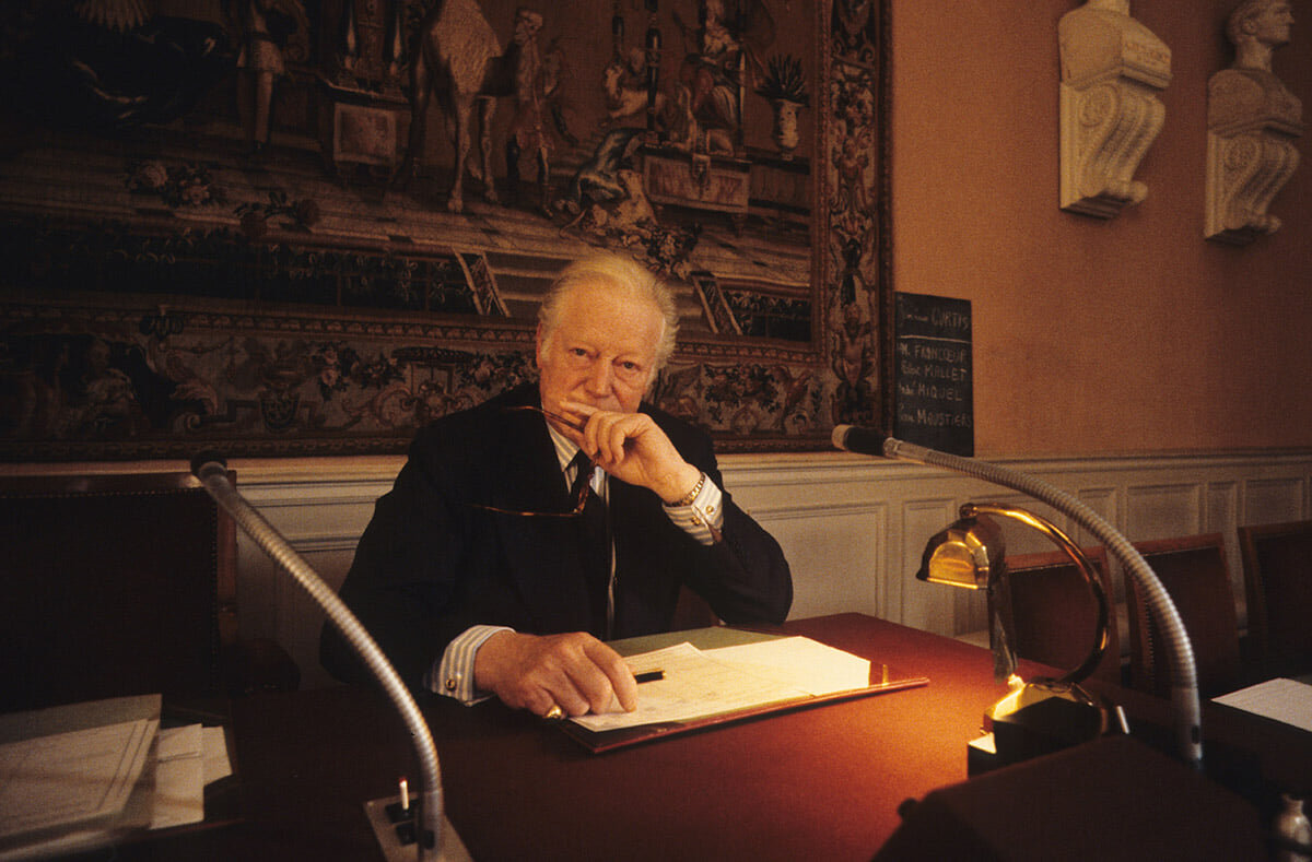 Морис Дрюон. Фото из открытых источников.