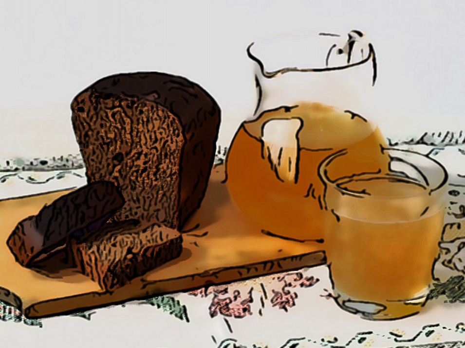 Квас из сухого хлебного кваса