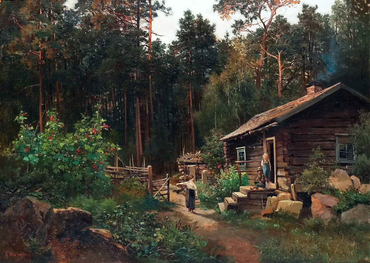 Картина Josefina Holmlund (1827-1905)