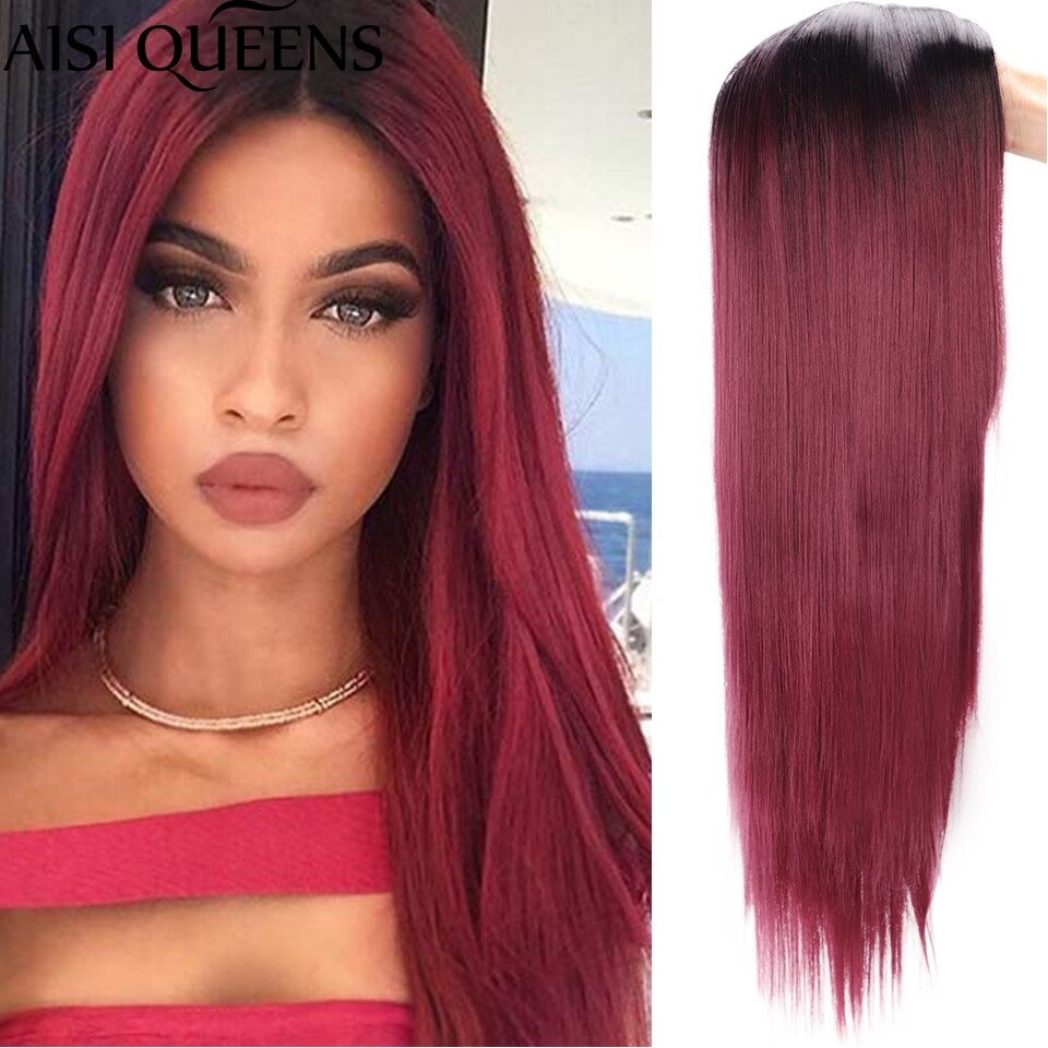 Парик с длинными волосами