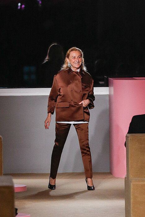 Финал показа Prada Resort весна-лето 2020