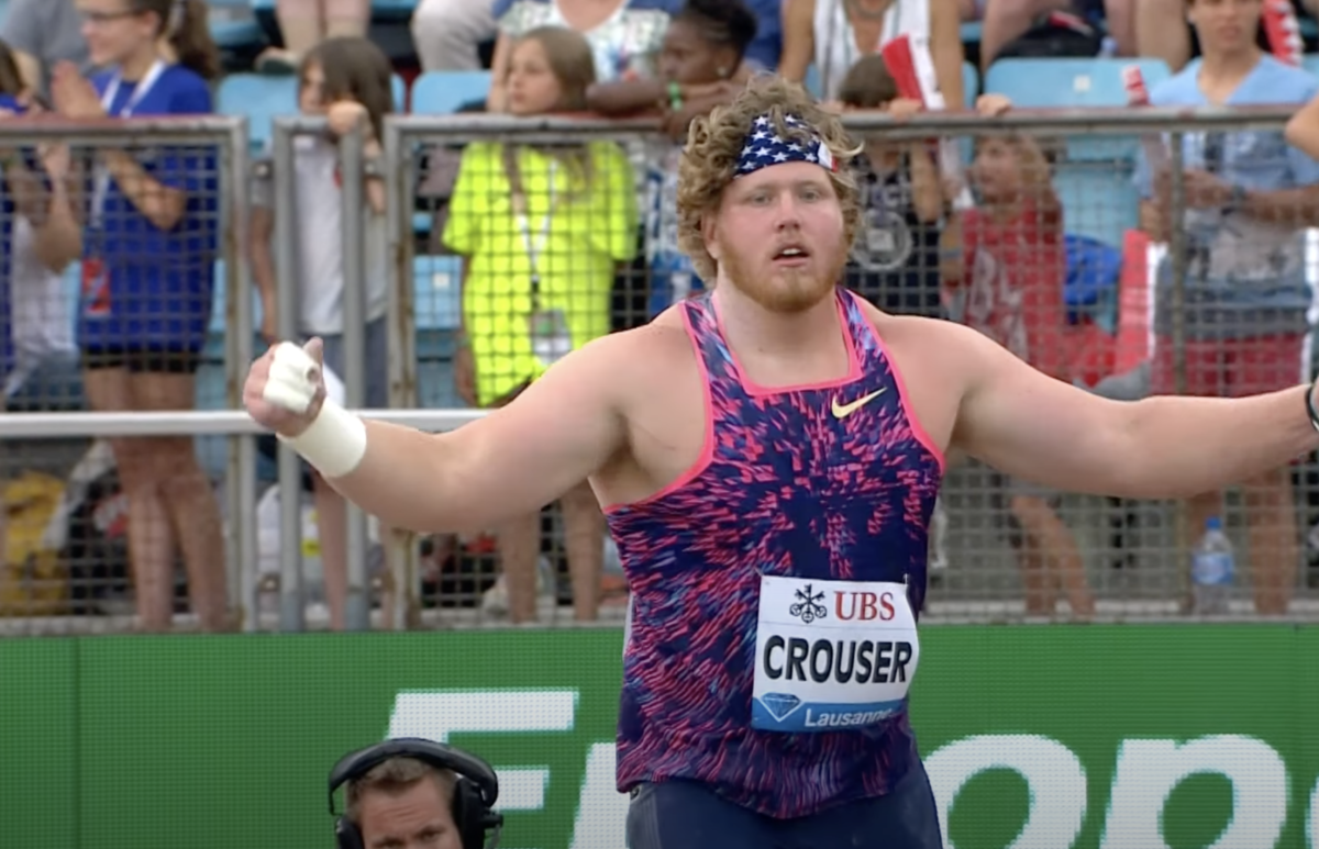 американский толкатель ядра Ryan CROUSER