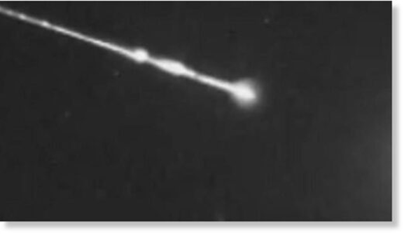 Метеорит над Испанией. Источник https://earth-chronicles.ru/news/2021-07-05-152543