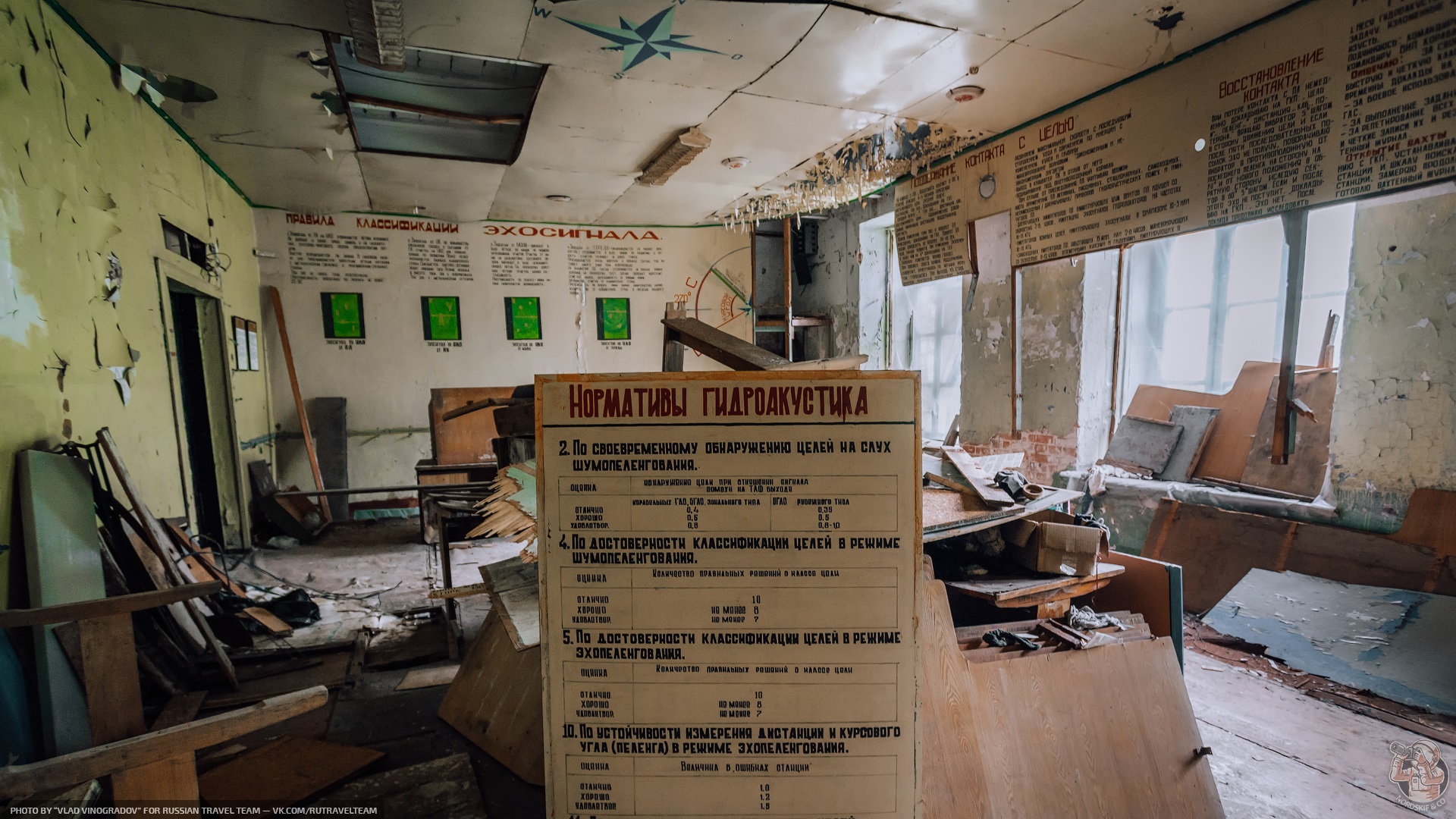 Такой остров Русский не покажут по телевизору — нашёл заброшенную радиотехническую школу с макетами кораблей12