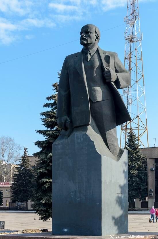 Домодедово, памятник Ленину
